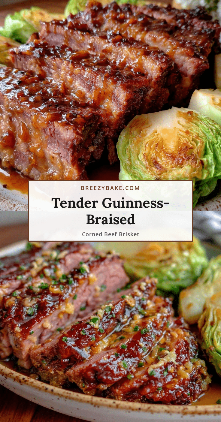 Guinness-braised corned beef brisket recipe