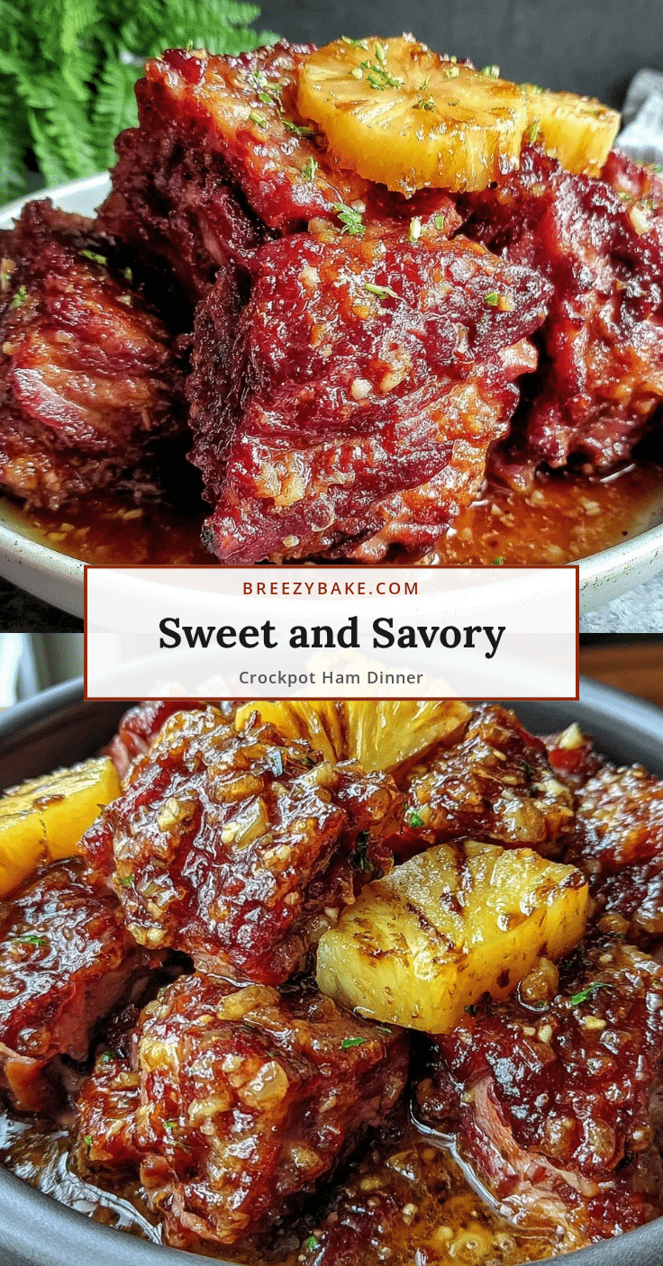 ham dinner crockpot recipe recipe