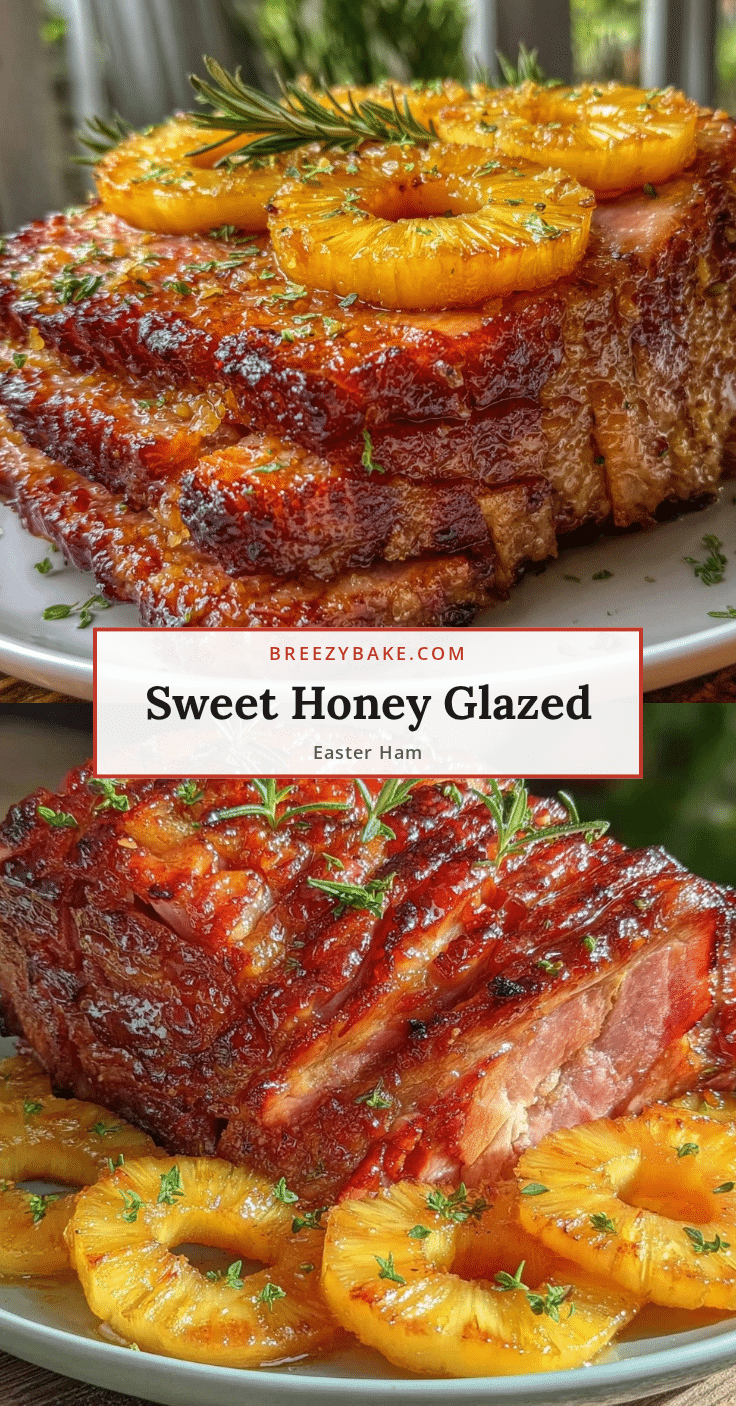 honey glazed Easter ham recipe