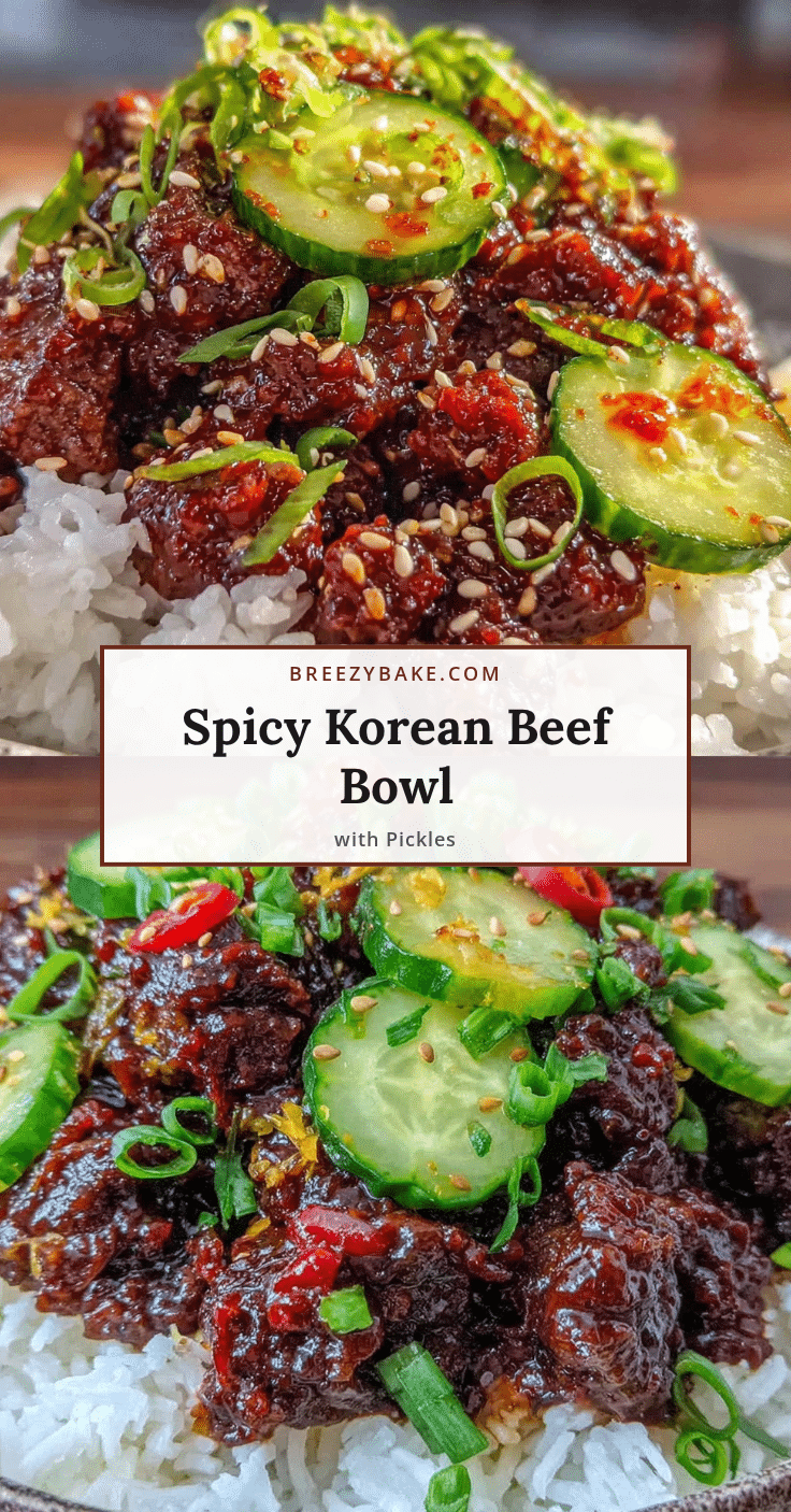 Korean beef bowl recipe