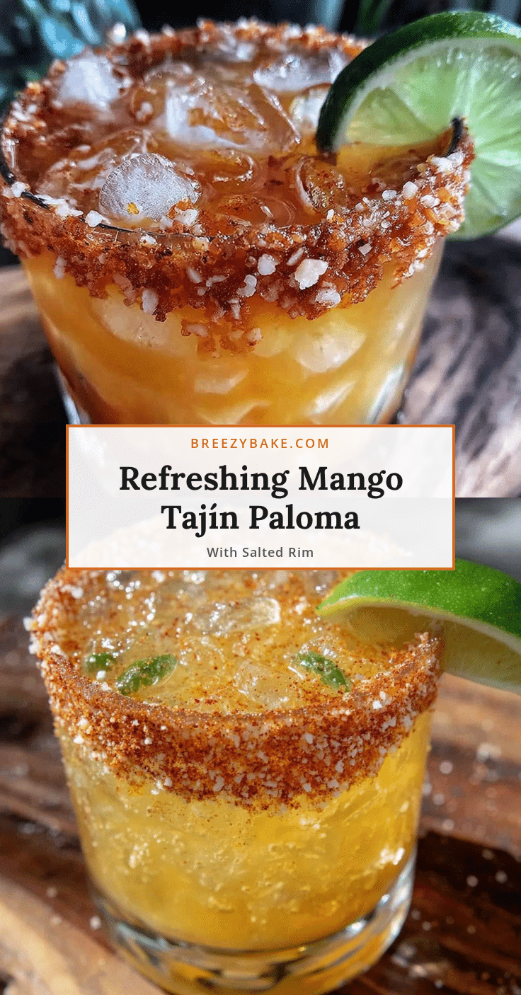 mango tajín paloma cocktail recipe