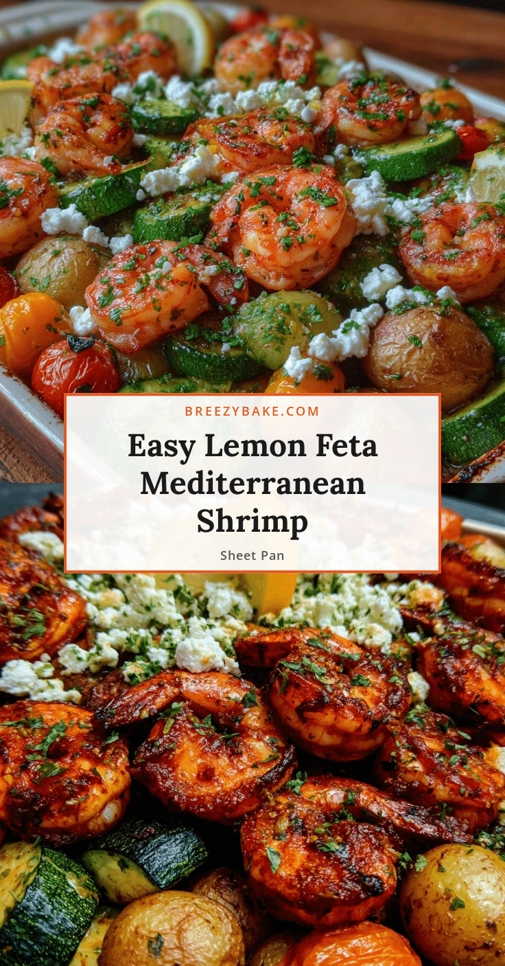 Mediterranean Sheet Pan Shrimp recipe
