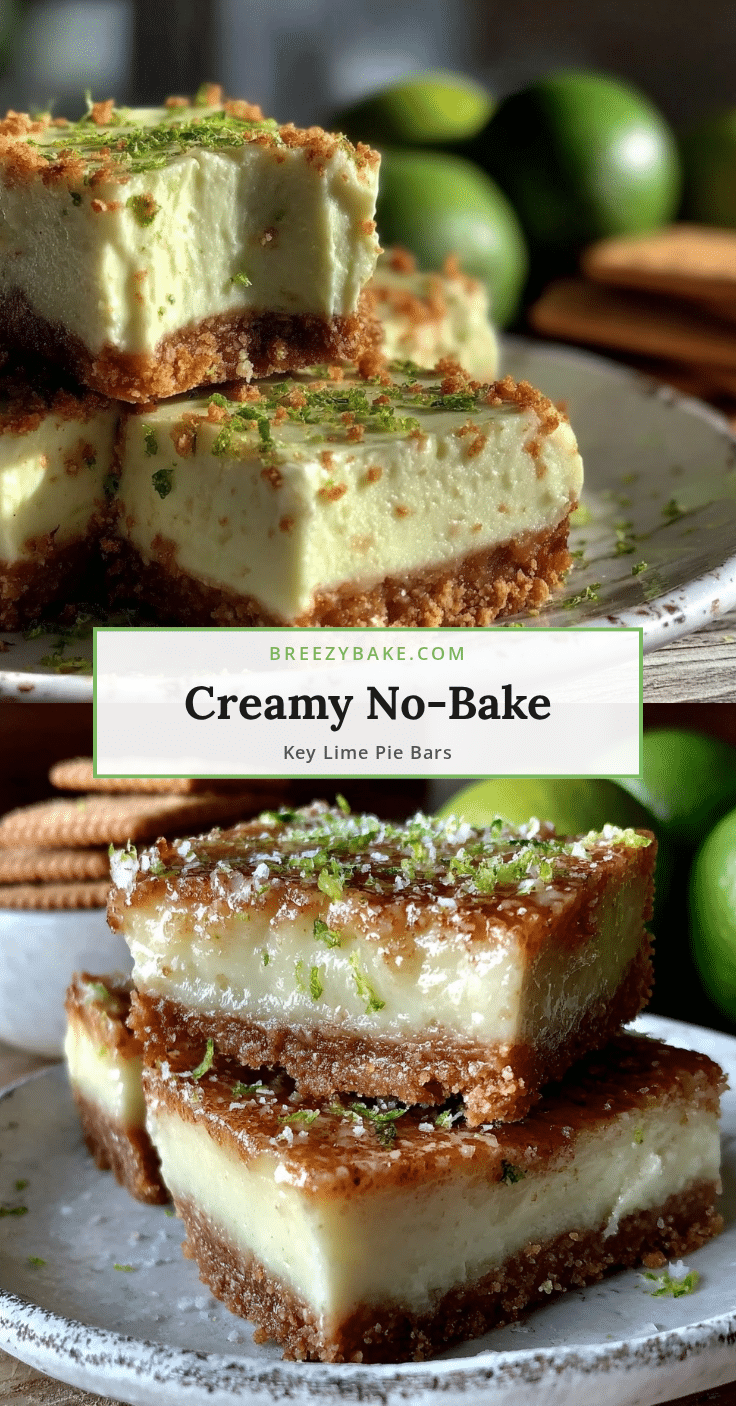 no-bake key lime pie bars recipe
