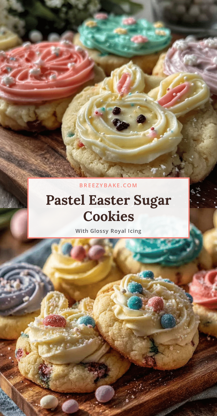 pastel easter sugar cookies recipe