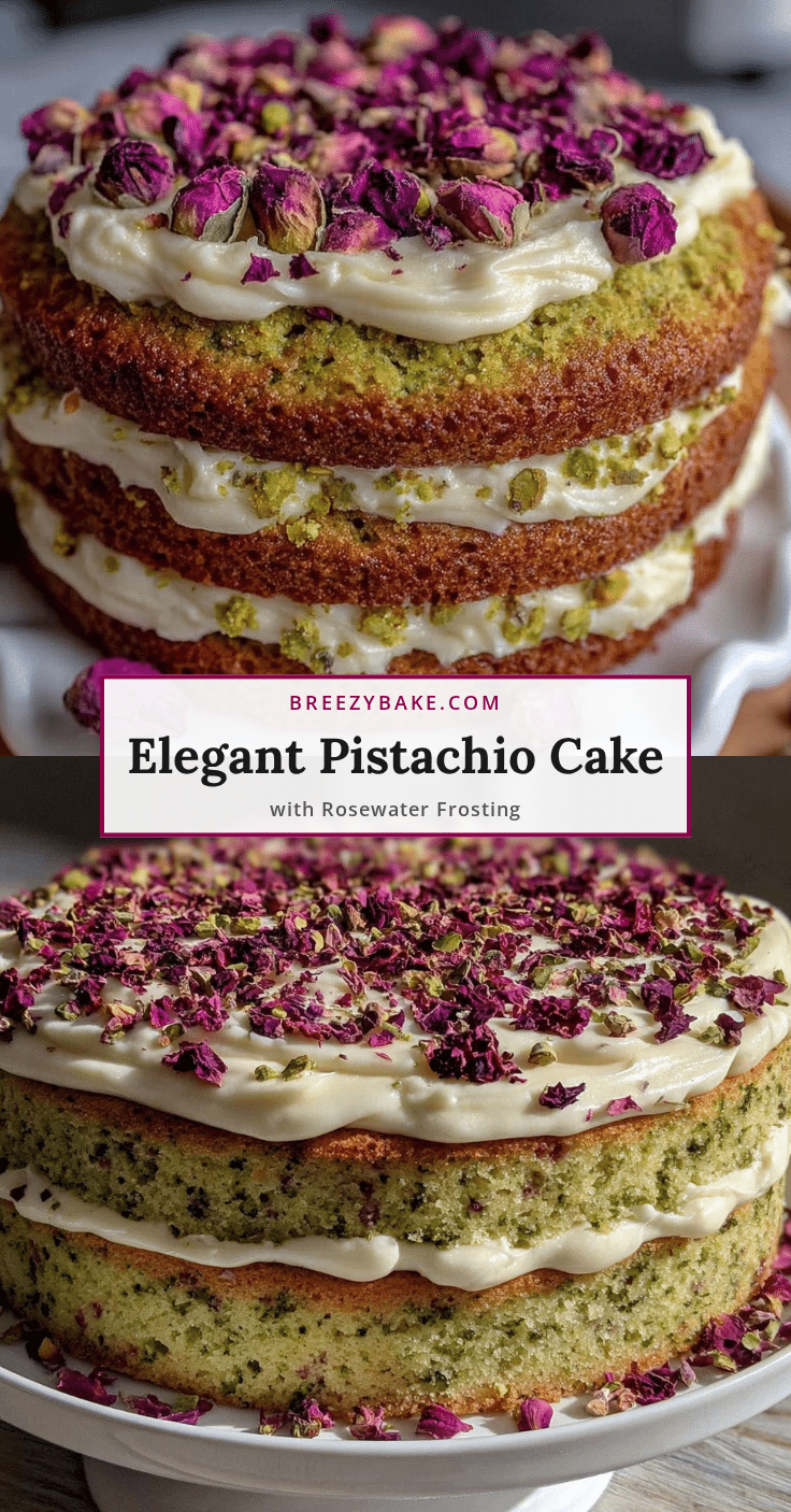pistachio layer cake recipe