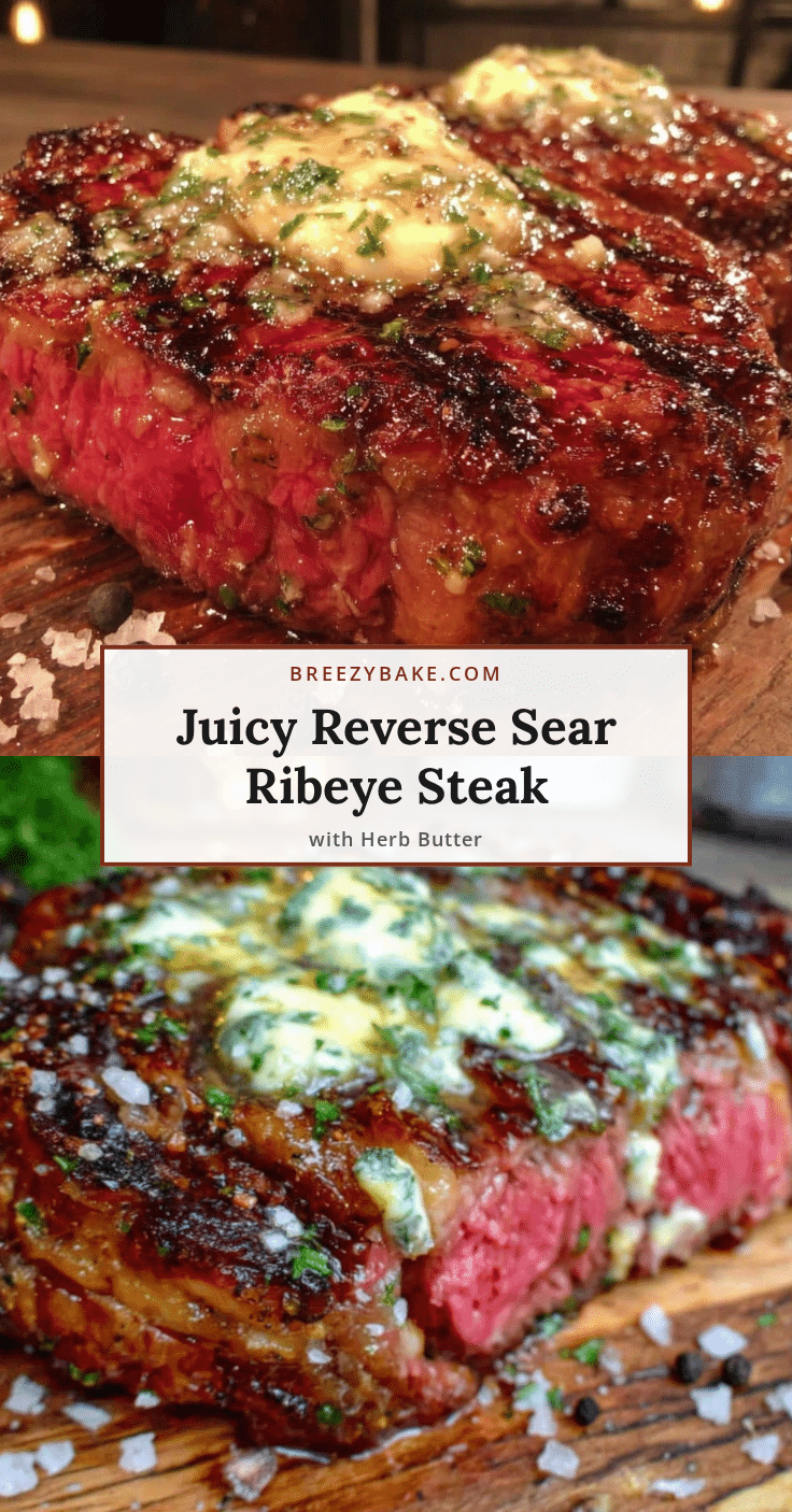 reverse sear ribeye steak recipe