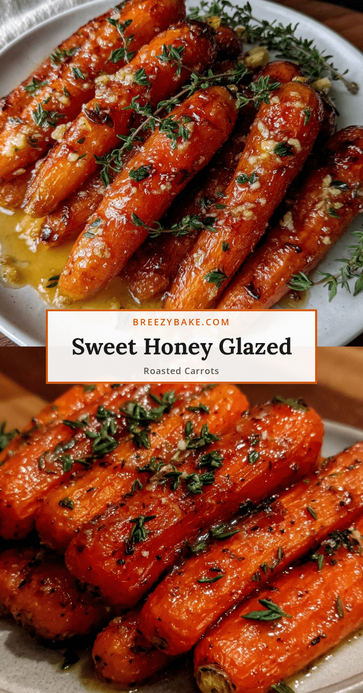 roasted honey glazed carrots recipe