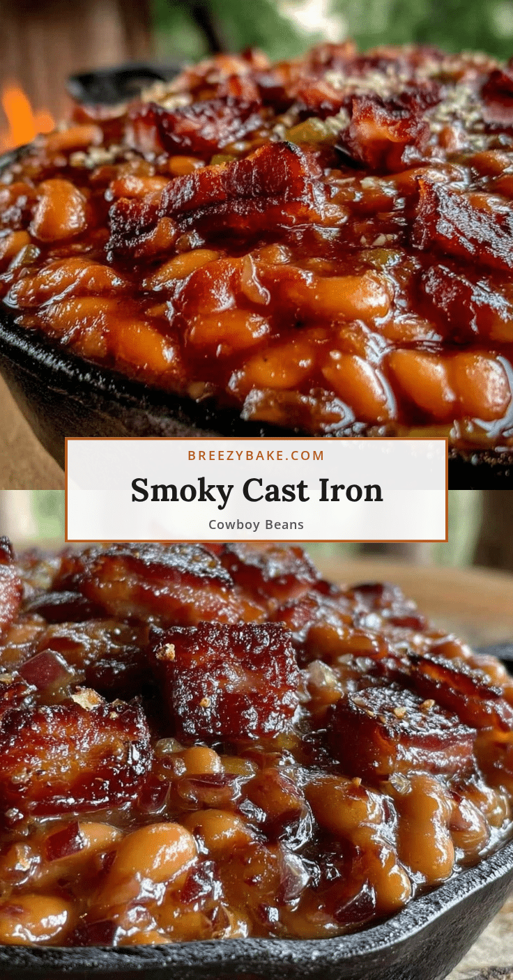 savory cast iron cowboy beans recipe
