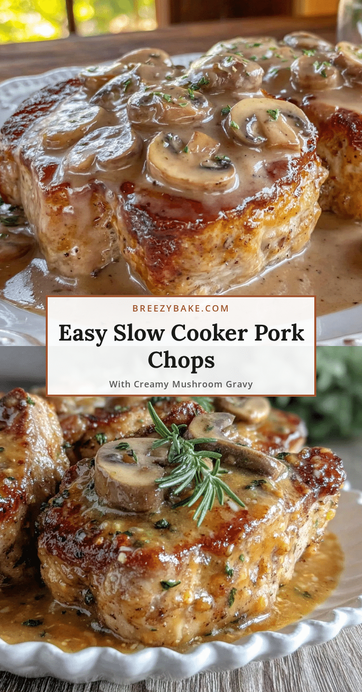 slow cooker pork chops recipe