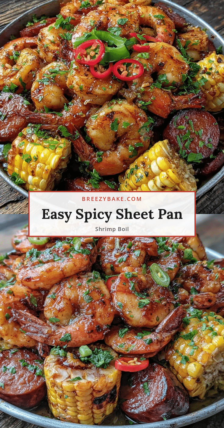 spicy sheet pan shrimp boil recipe