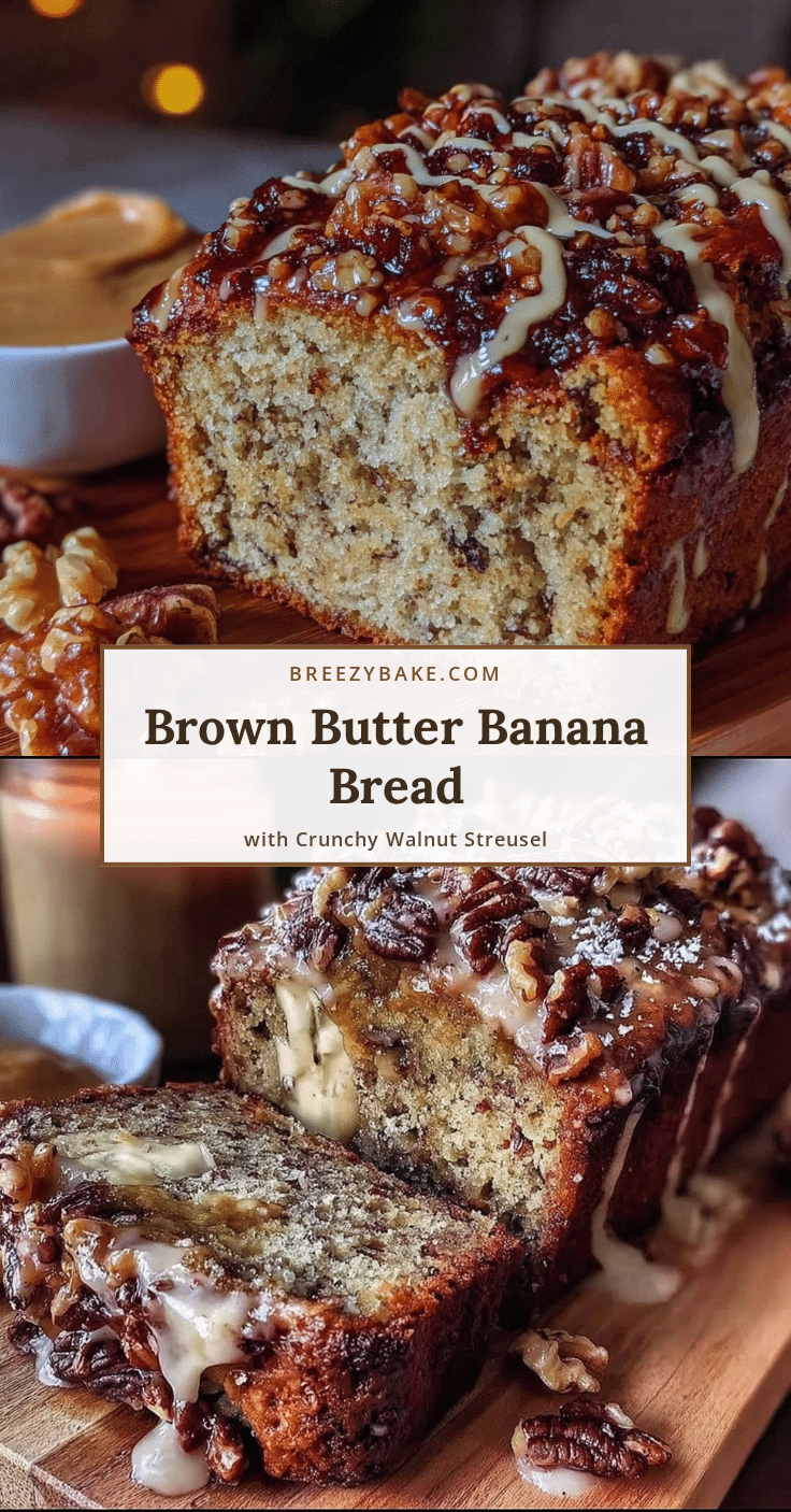 brown butter banana bread recipe