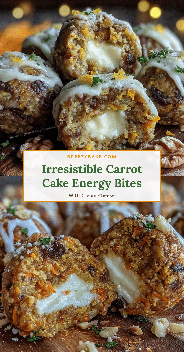 carrot cake energy bites recipe