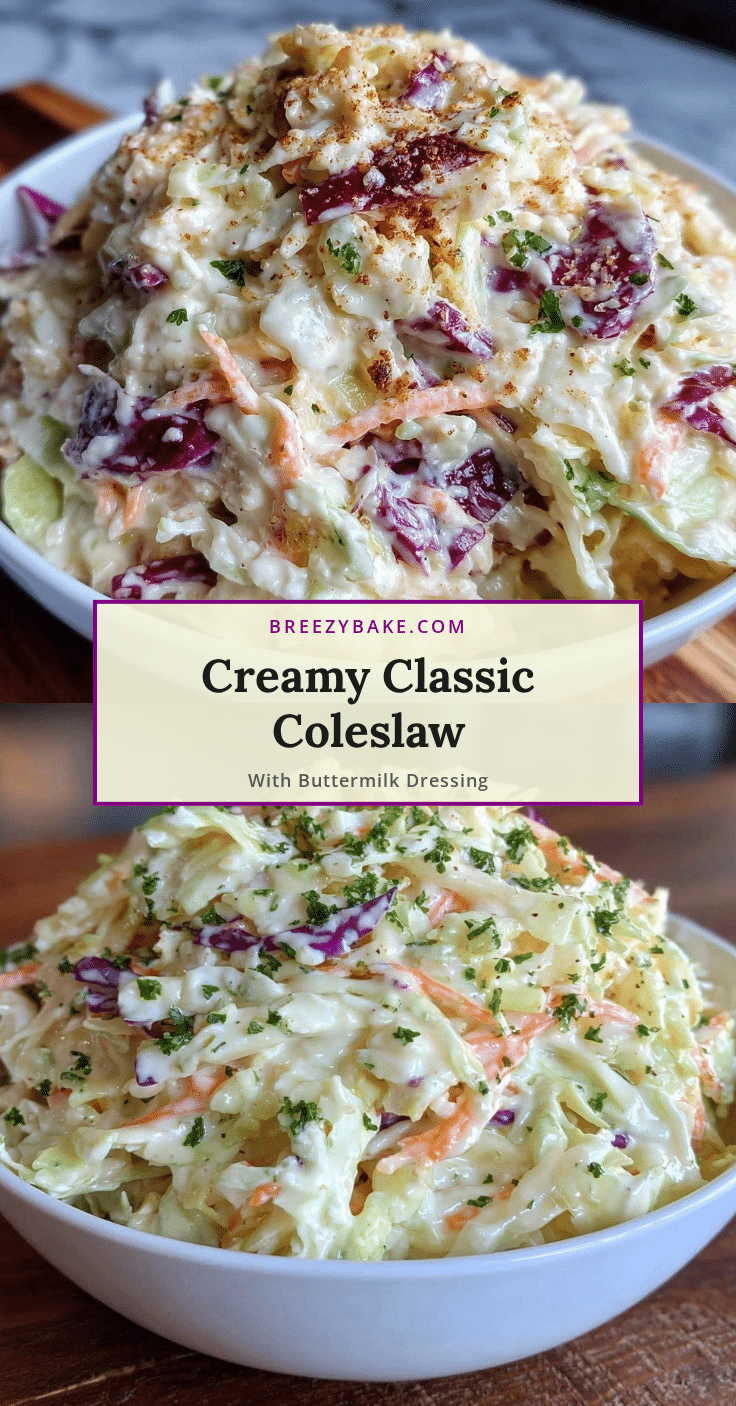 creamy classic coleslaw recipe