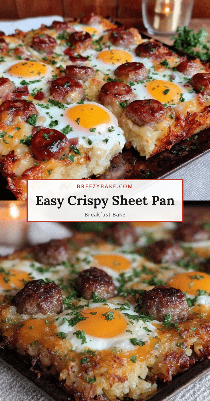 crispy sheet pan breakfast bake recipe