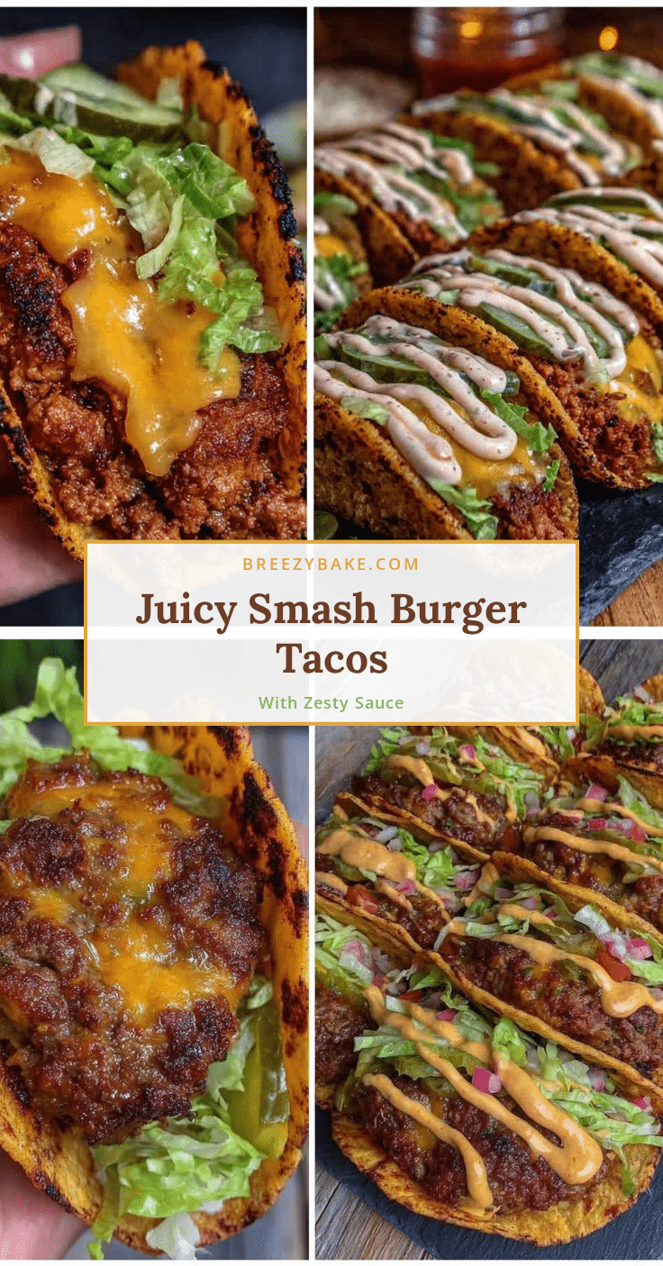 crispy smash burger tacos recipe