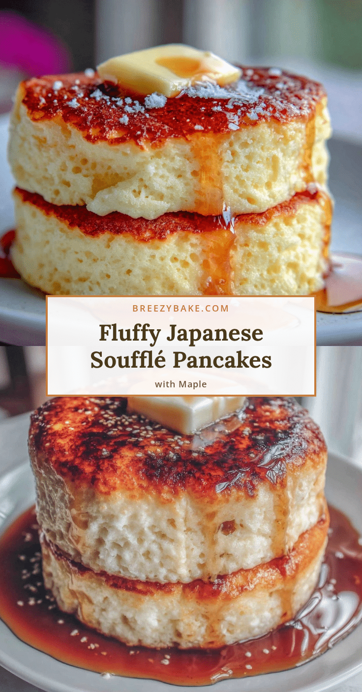 fluffy japanese soufflé pancakes recipe