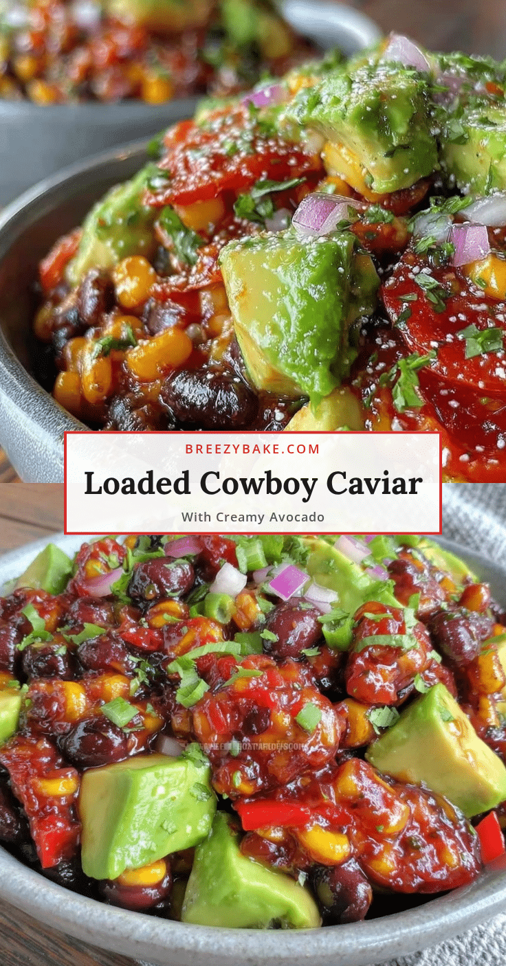 fresh loaded cowboy caviar recipe