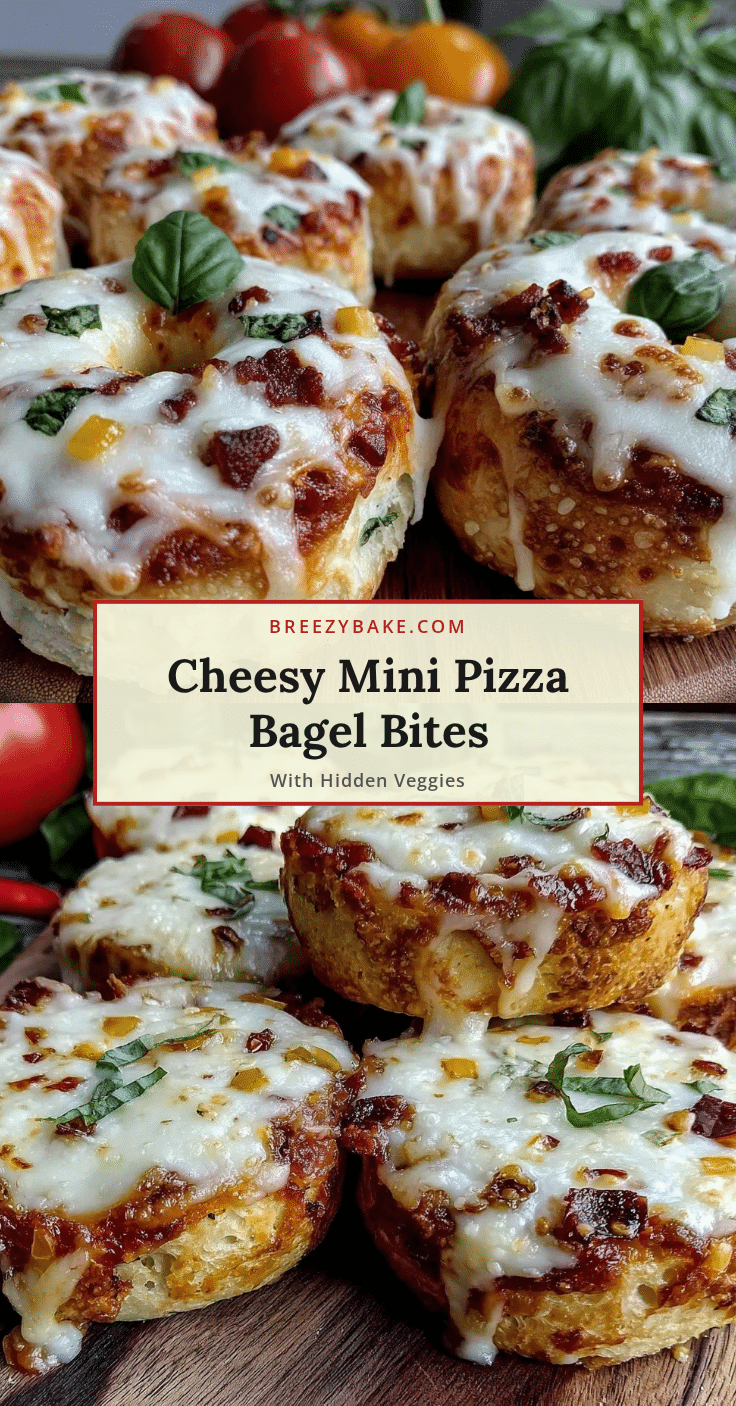 healthy mini pizza bagel bites recipe