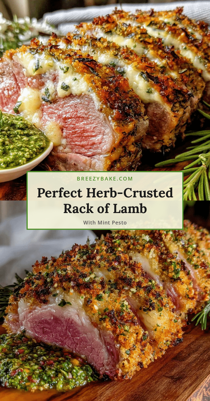 herb-crusted rack of lamb recipe