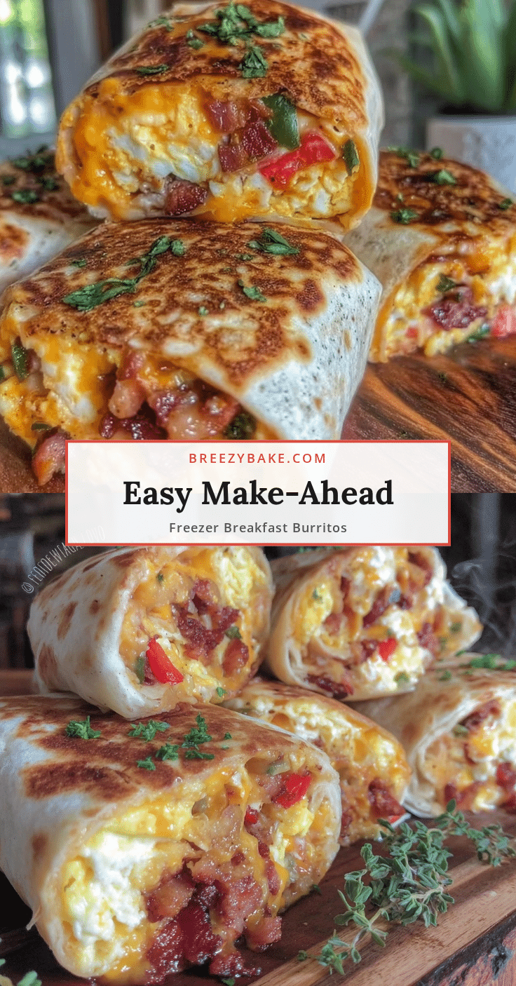 make-ahead freezer-friendly breakfast burritos recipe