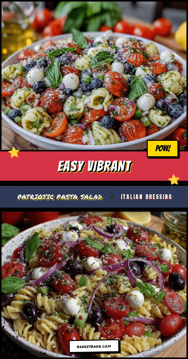 patriotic pasta salad recipe