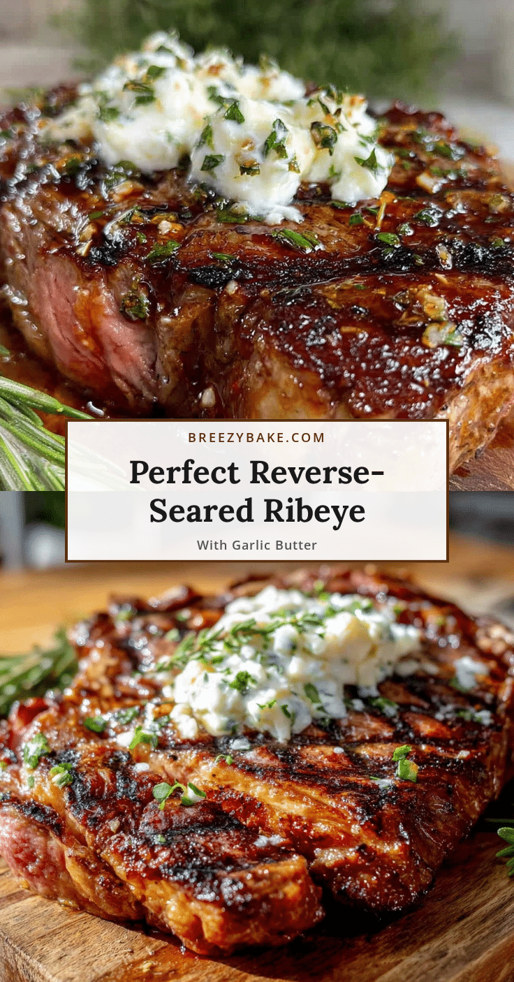 reverse-seared ribeye steak recipe