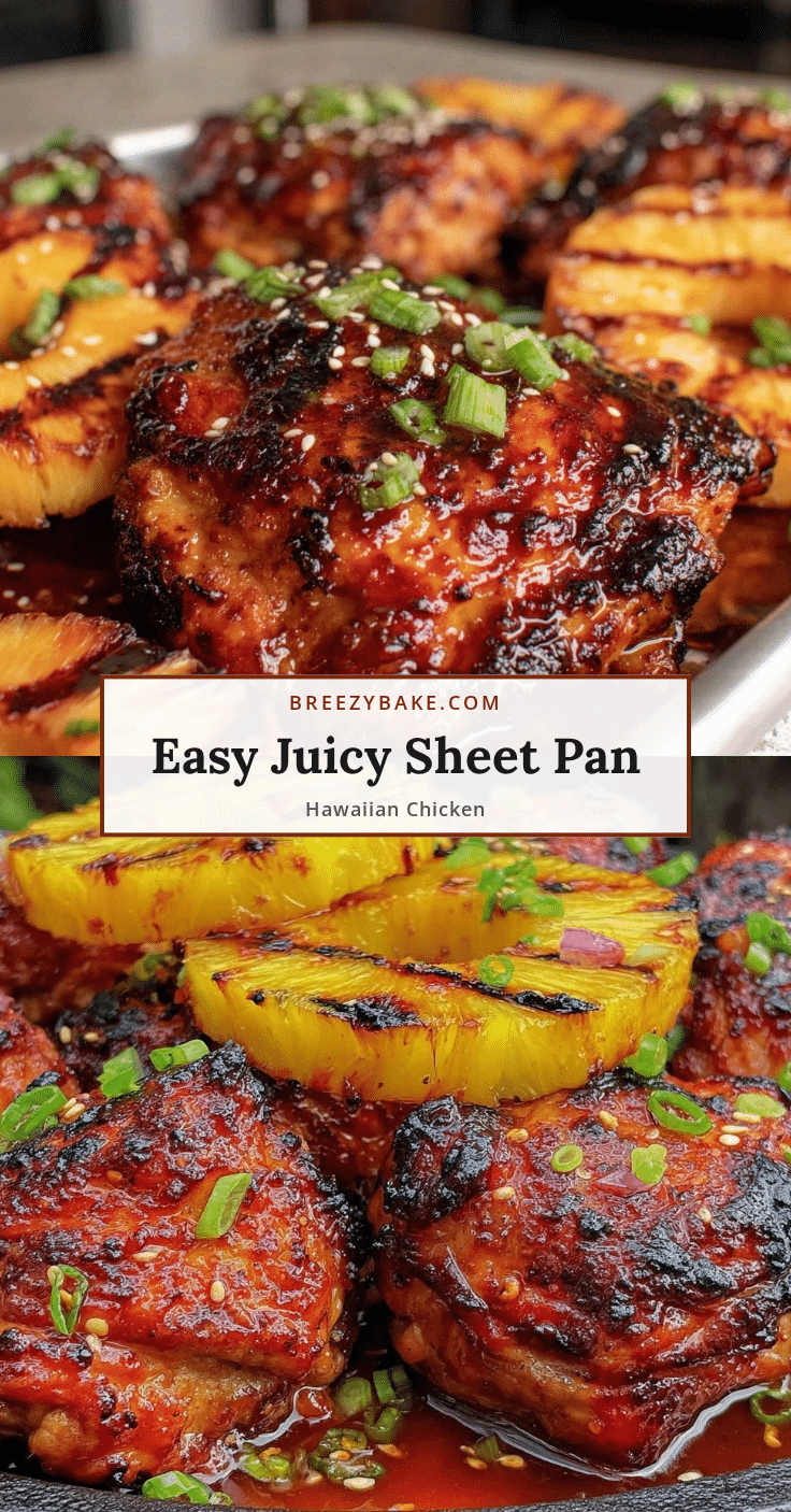 Sheet Pan Hawaiian Chicken recipe