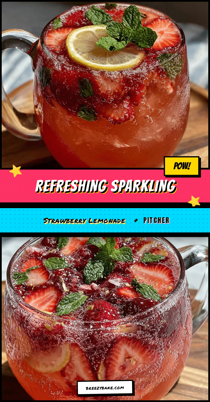 sparkling strawberry lemonade recipe