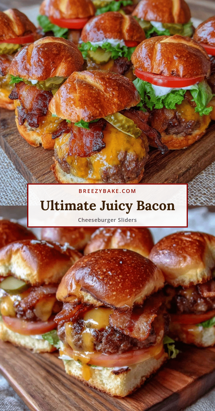 bacon cheeseburger sliders recipe