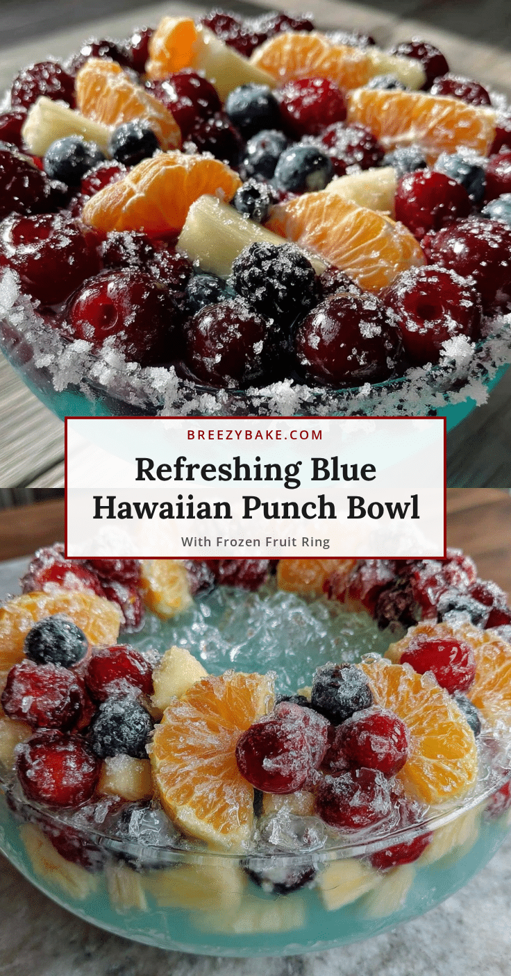 Blue Hawaiian Punch Bowl recipe