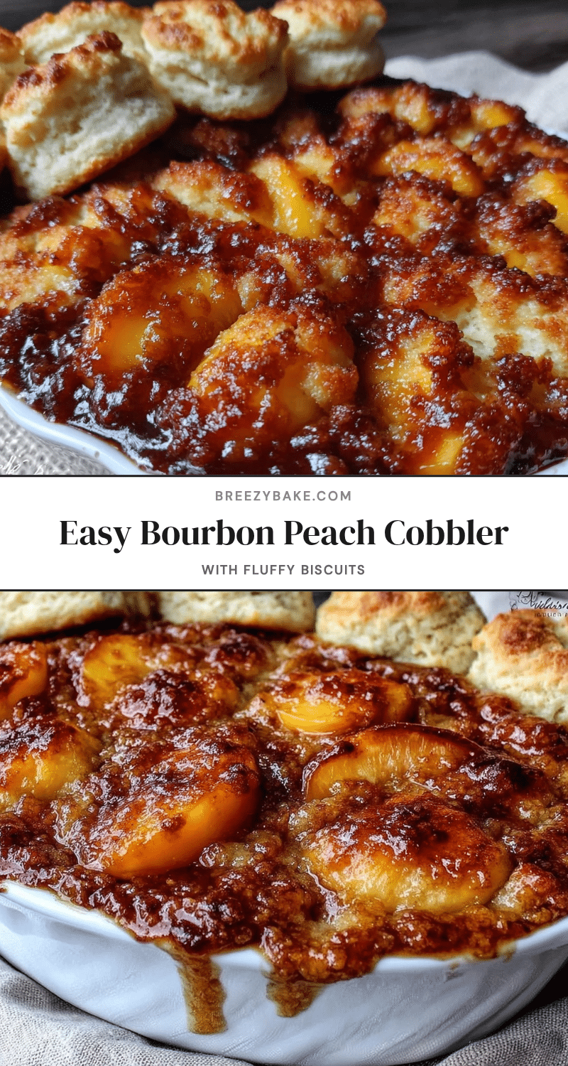 bourbon peach cobbler recipe