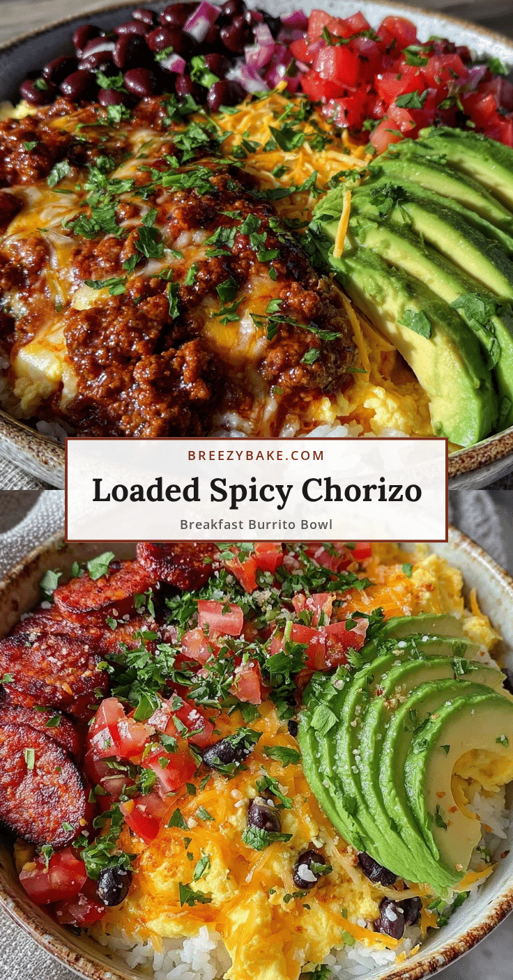 breakfast burrito bowl with chorizo recipe