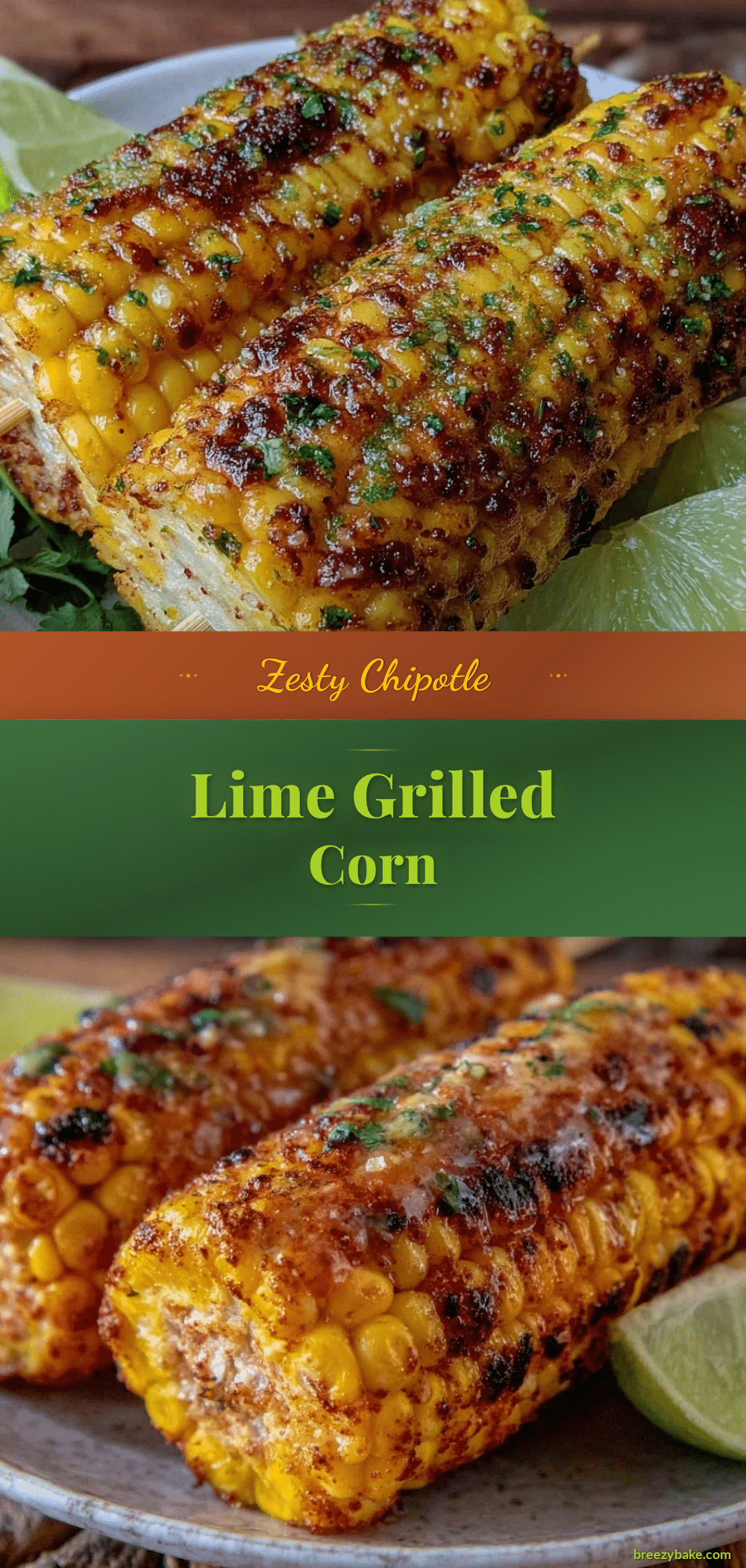chipotle lime grilled corn on the cob recipe
