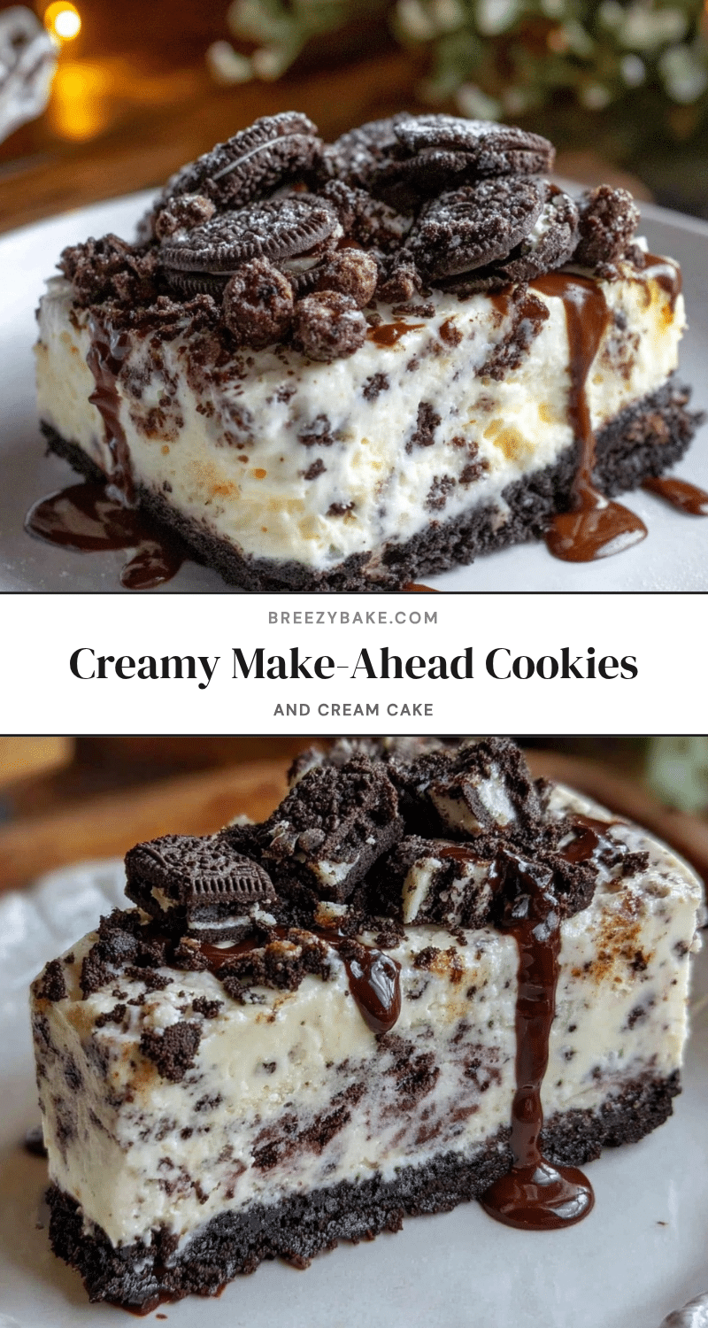 creamy cookies and cream ice cream cake recipe