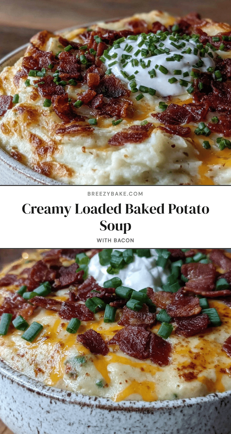 creamy loaded baked potato soup recipe