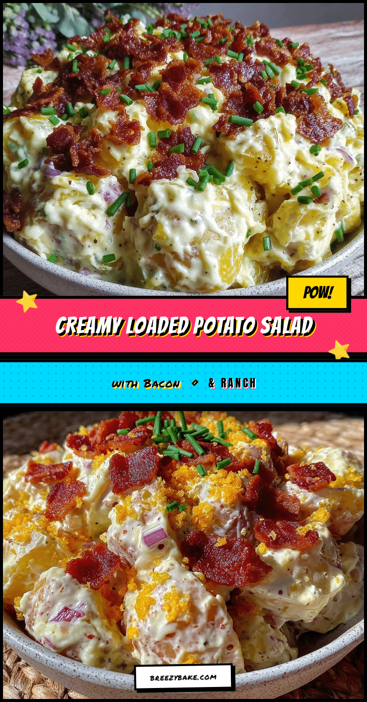 creamy loaded potato salad recipe