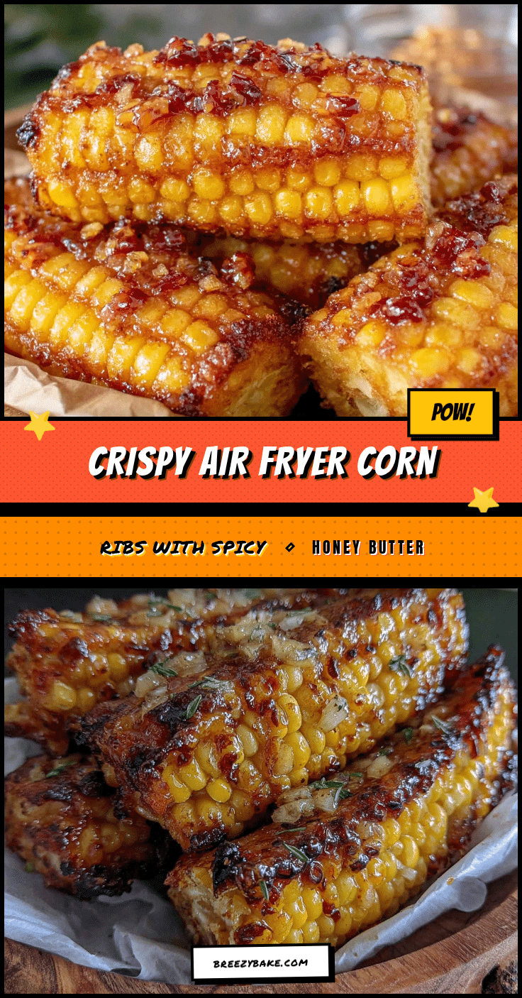 crispy air fryer corn ribs recipe