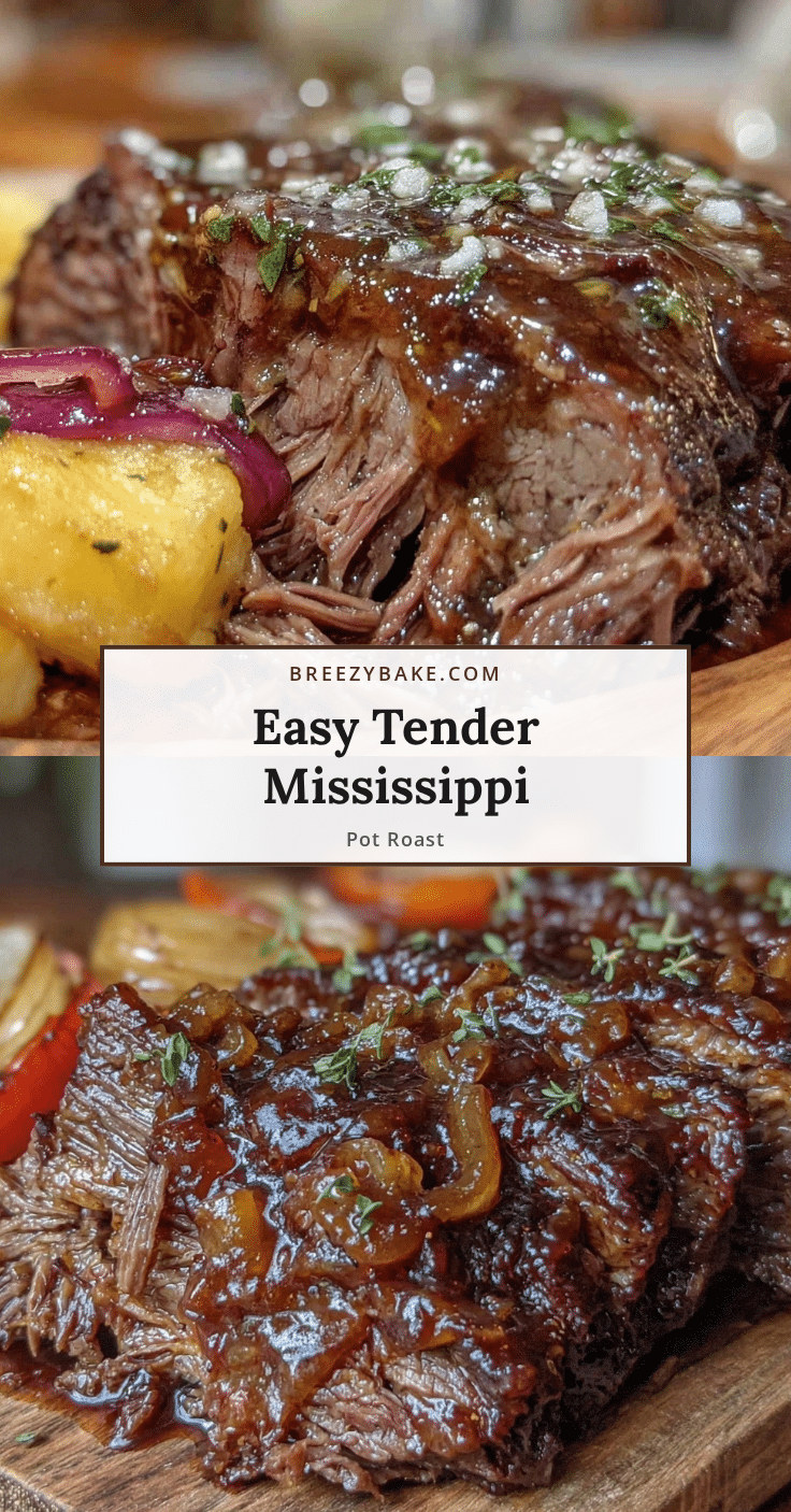 Easy Tender Mississippi Pot Roast recipe