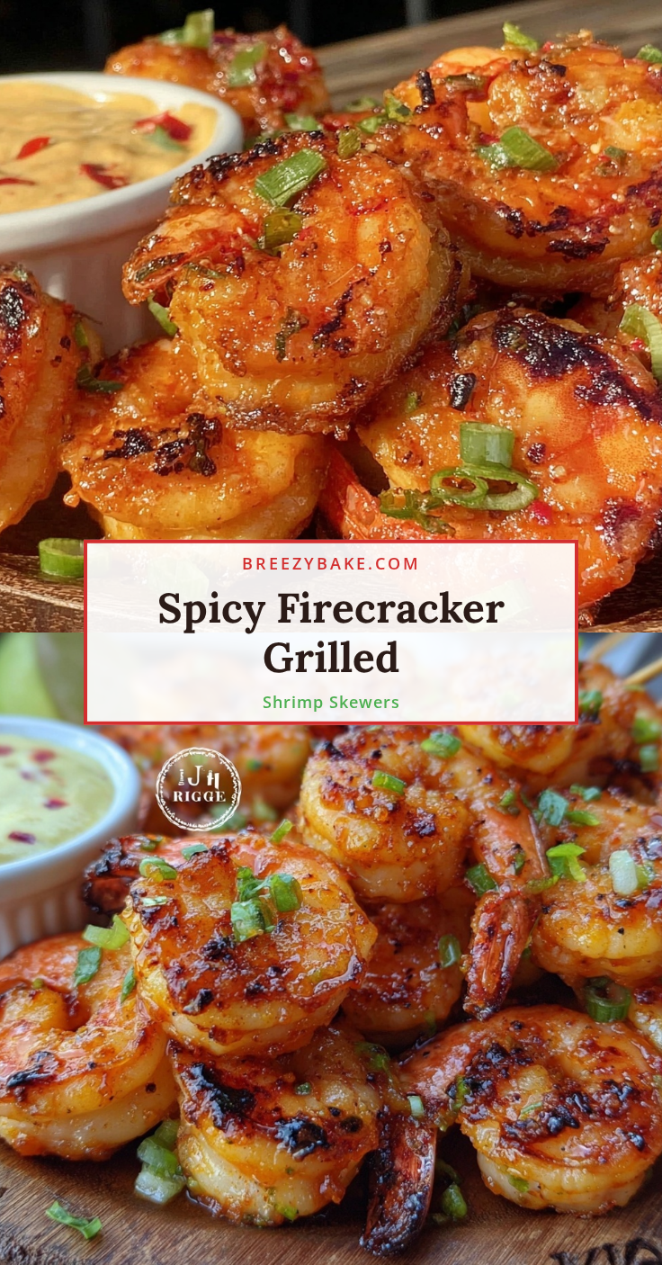 firecracker grilled shrimp skewers recipe