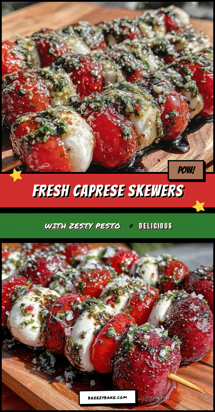fresh caprese salad skewers recipe