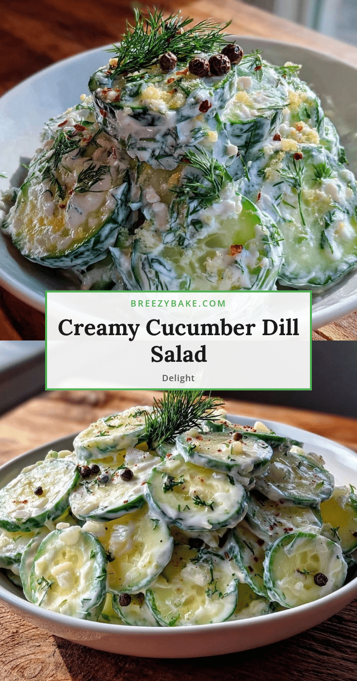 fresh cucumber dill salad recipe