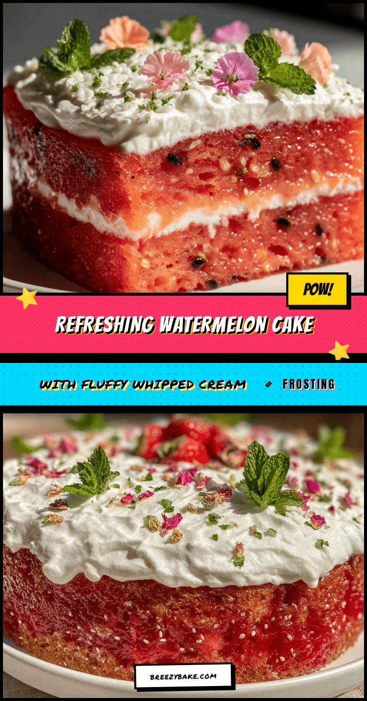 fresh watermelon cake recipe