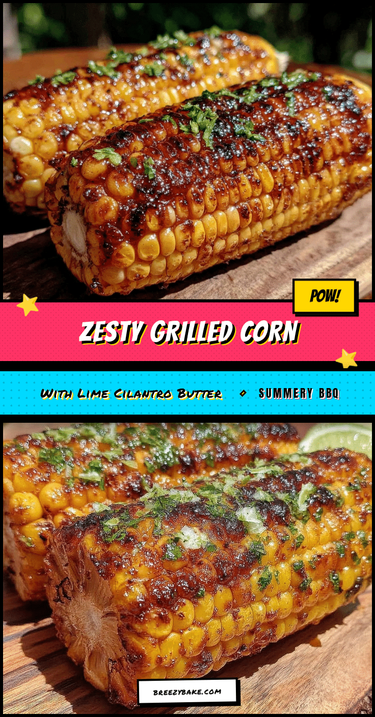 grilled corn on the cob with lime cilantro butter recipe