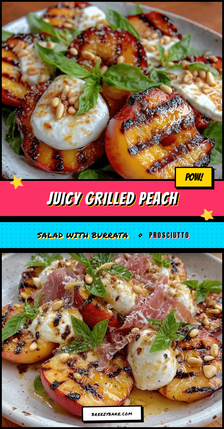 grilled peach salad recipe