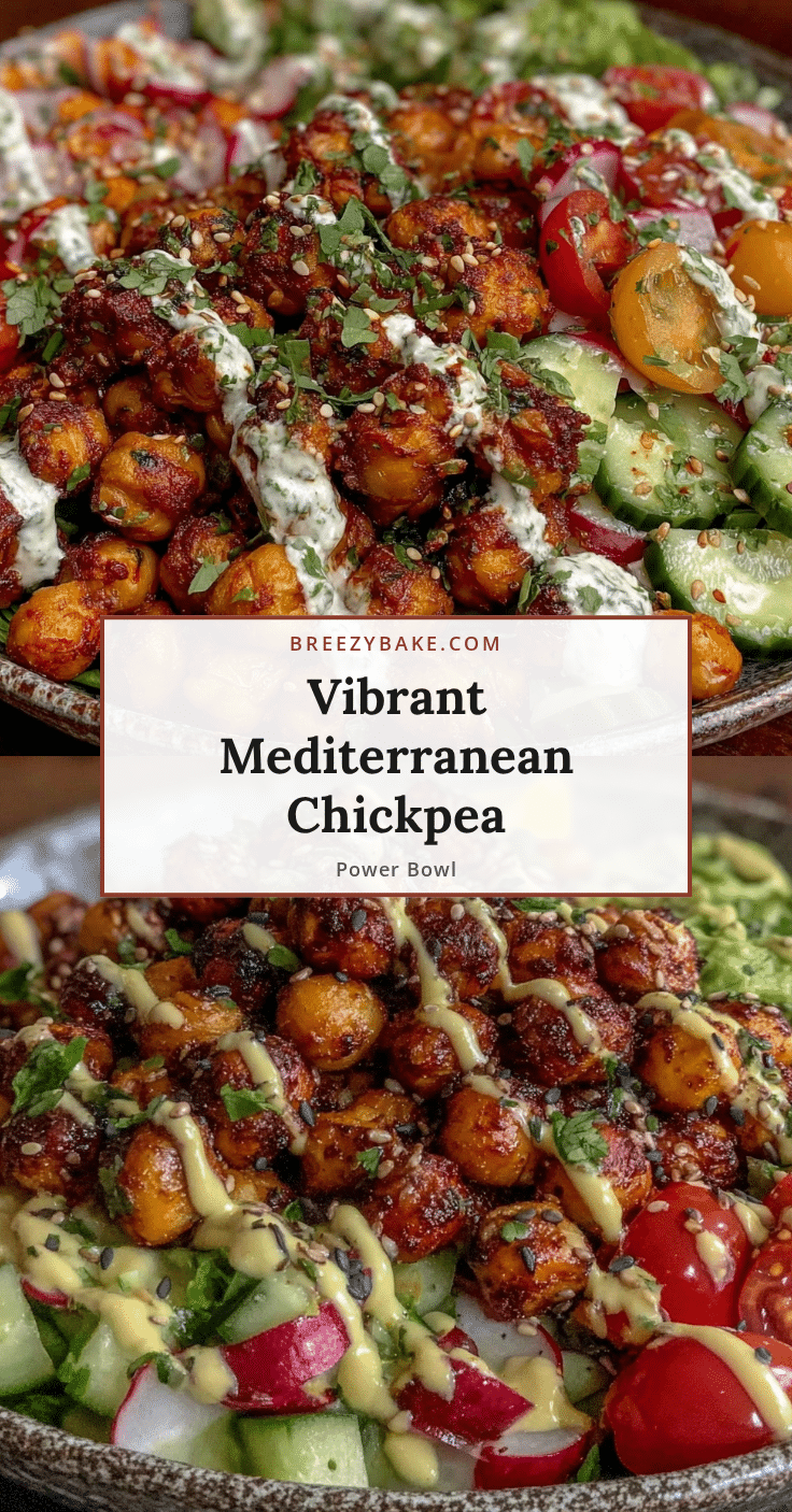 Mediterranean Chickpea Power Bowl recipe