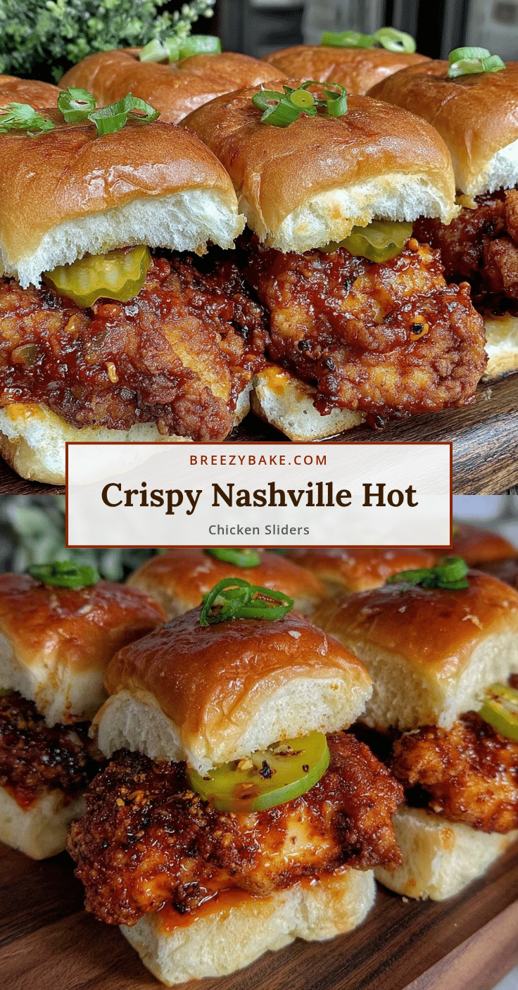 Nashville Hot Chicken Sliders recipe