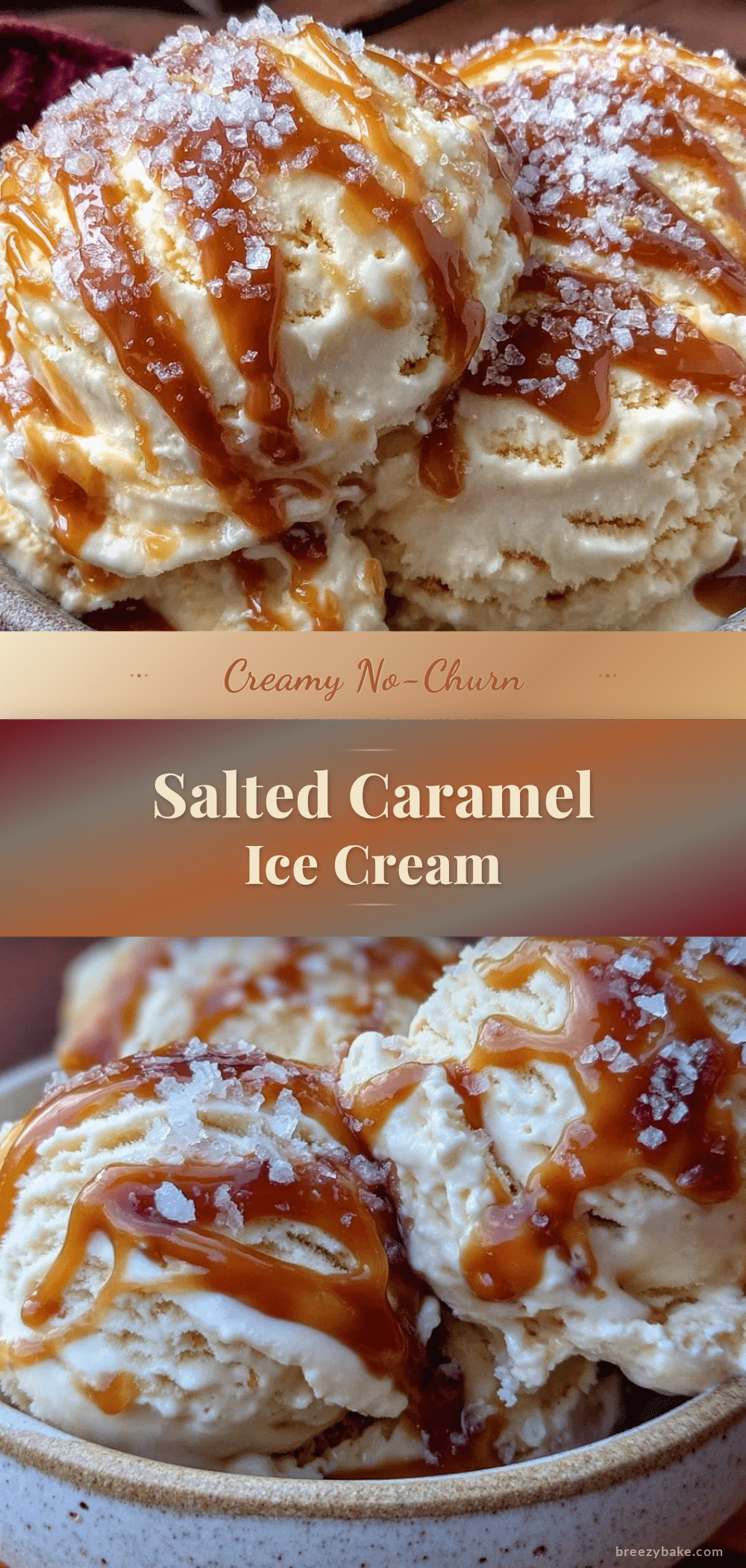 no-churn salted caramel ice cream recipe