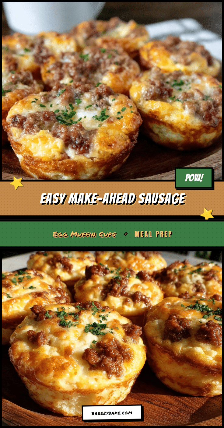 sausage egg muffin cups recipe