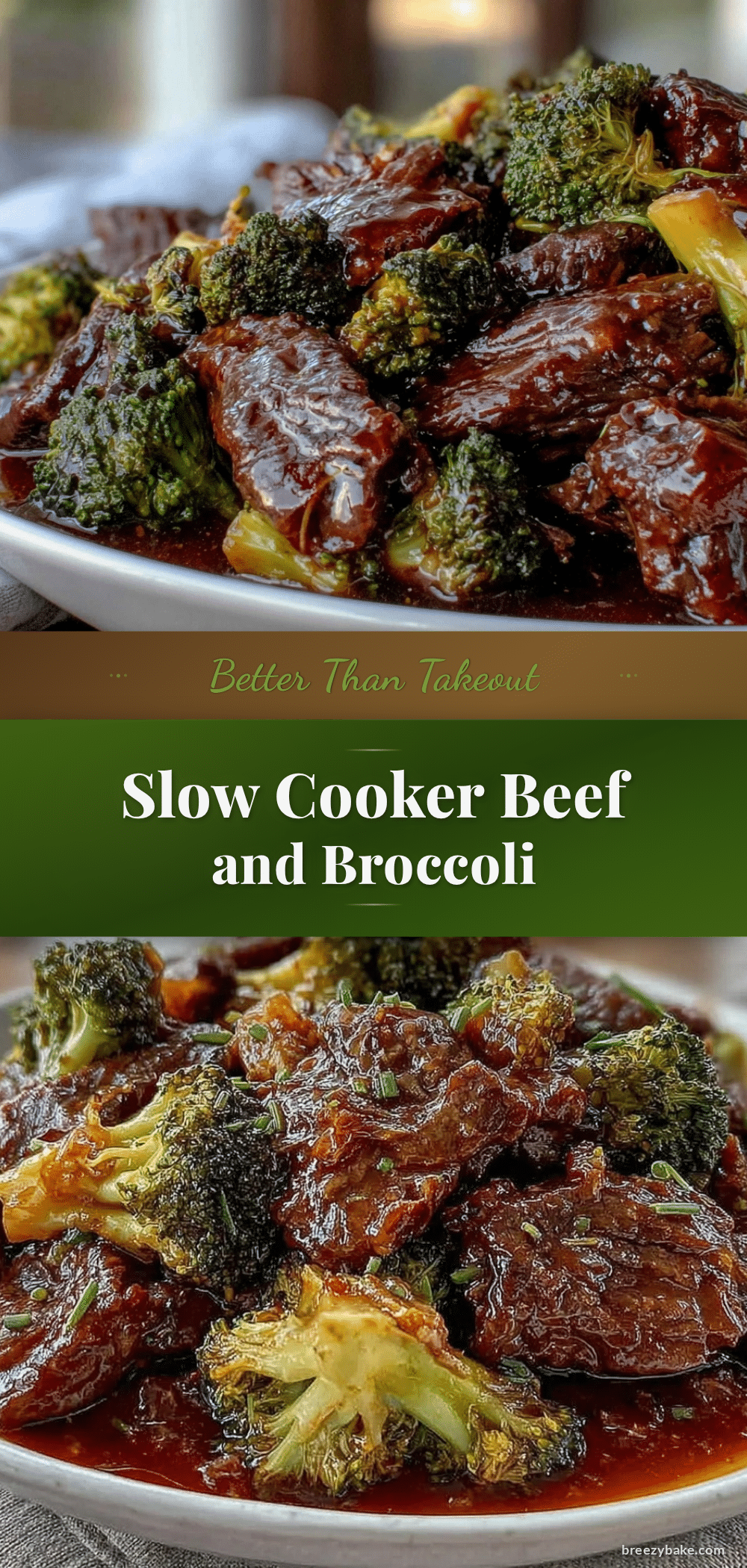 slow cooker beef and broccoli recipe