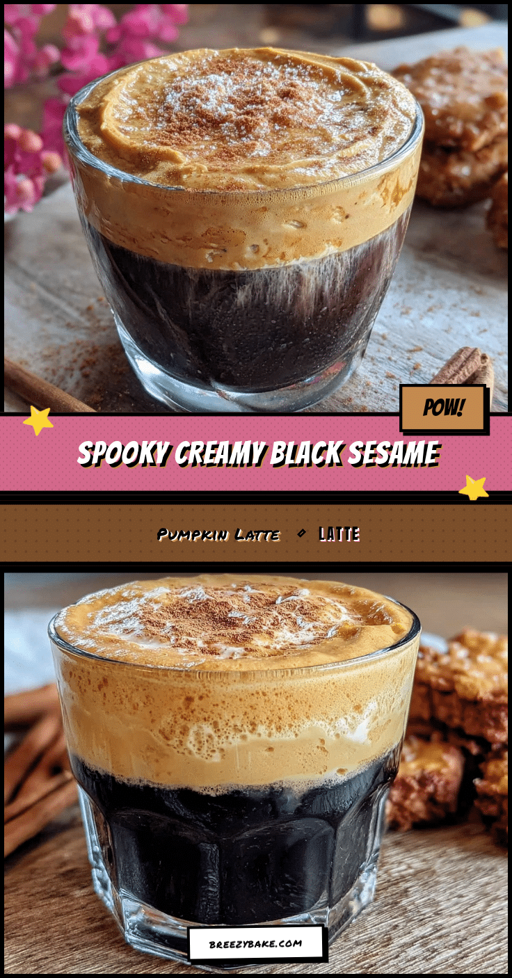 black sesame latte recipe